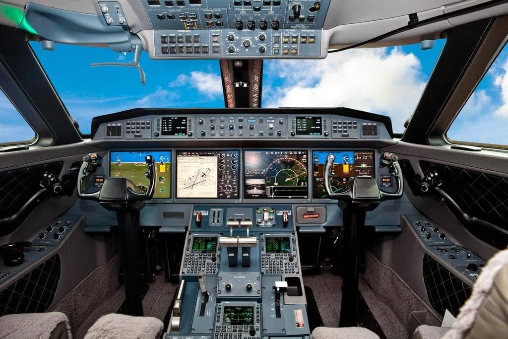 Jet cockpit